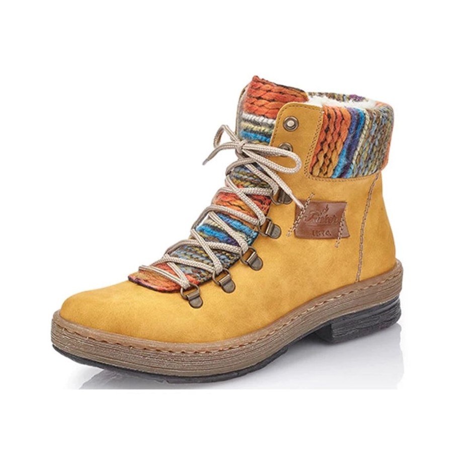 Womens Shoes Rieker | Womens Rieker Felicitas 44 Yellow