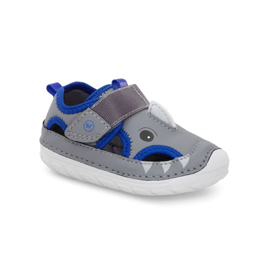 Boys Shoes Stride Rite | Infant Boy Stride Rite Soft Motion Splash Grey Shark