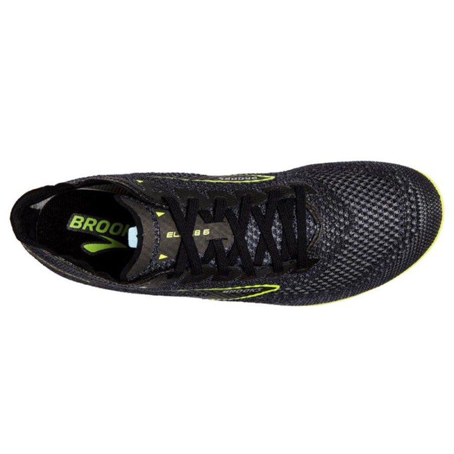 Mens Shoes Brooks Running | Mens Brooks Running Elmn8-6 Black/Nightlife