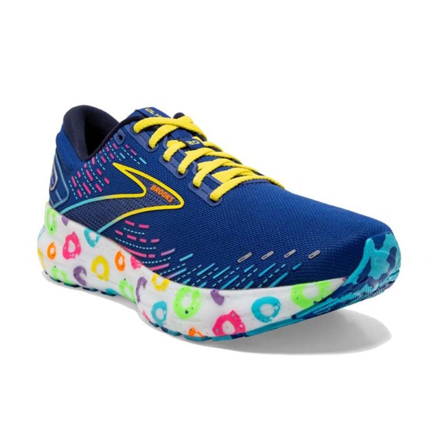 Mens Shoes Brooks Running | Mens Brooks Running Glycerin 20 Bowl O Brooks In Blue/Peacoat/Yellow