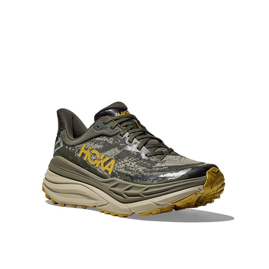 Mens Shoes Hoka | Mens Hoka Stinson Atr 7 In Olive Haze/Forest Cover