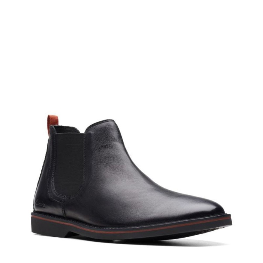 Mens Shoes Clarks | Mens Clarks Atticus Top In Black