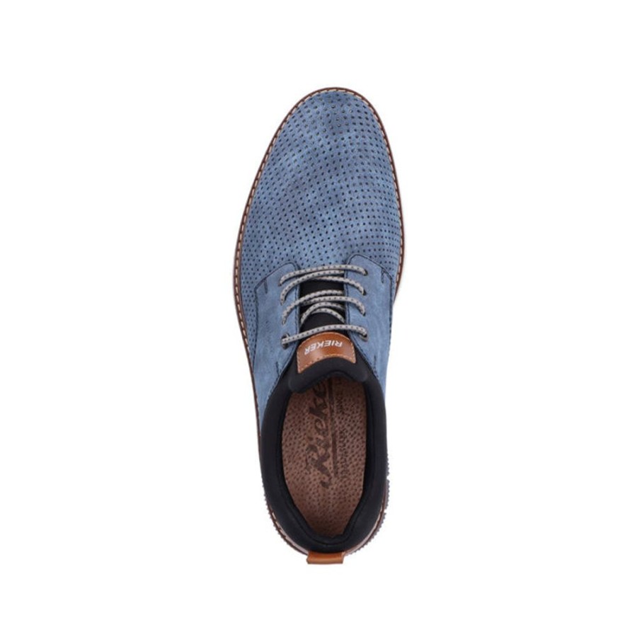 Mens Shoes Rieker | Mens Rieker Tevere Baltik/Amaretto/Schwarz