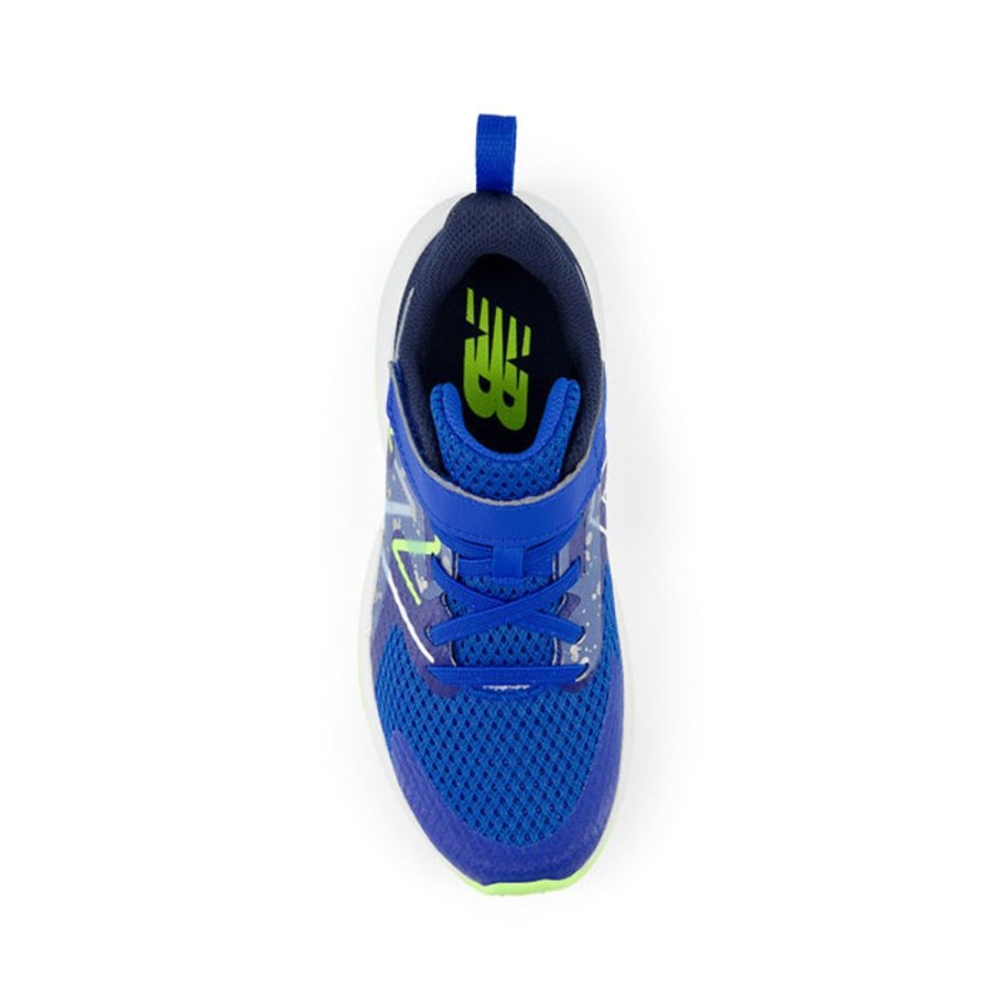 Boys Shoes New Balance | Big Boy New Balance Rave Run V2 A/C In Team Royal/Blue Oasis/Bleached Lime Glo