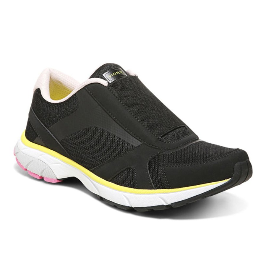 Womens Shoes Vionic | Womens Vionic Samana Black/Cloud Pink